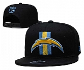 Los Angeles Chargers Team Logo Adjustable Hat YD (8),baseball caps,new era cap wholesale,wholesale hats